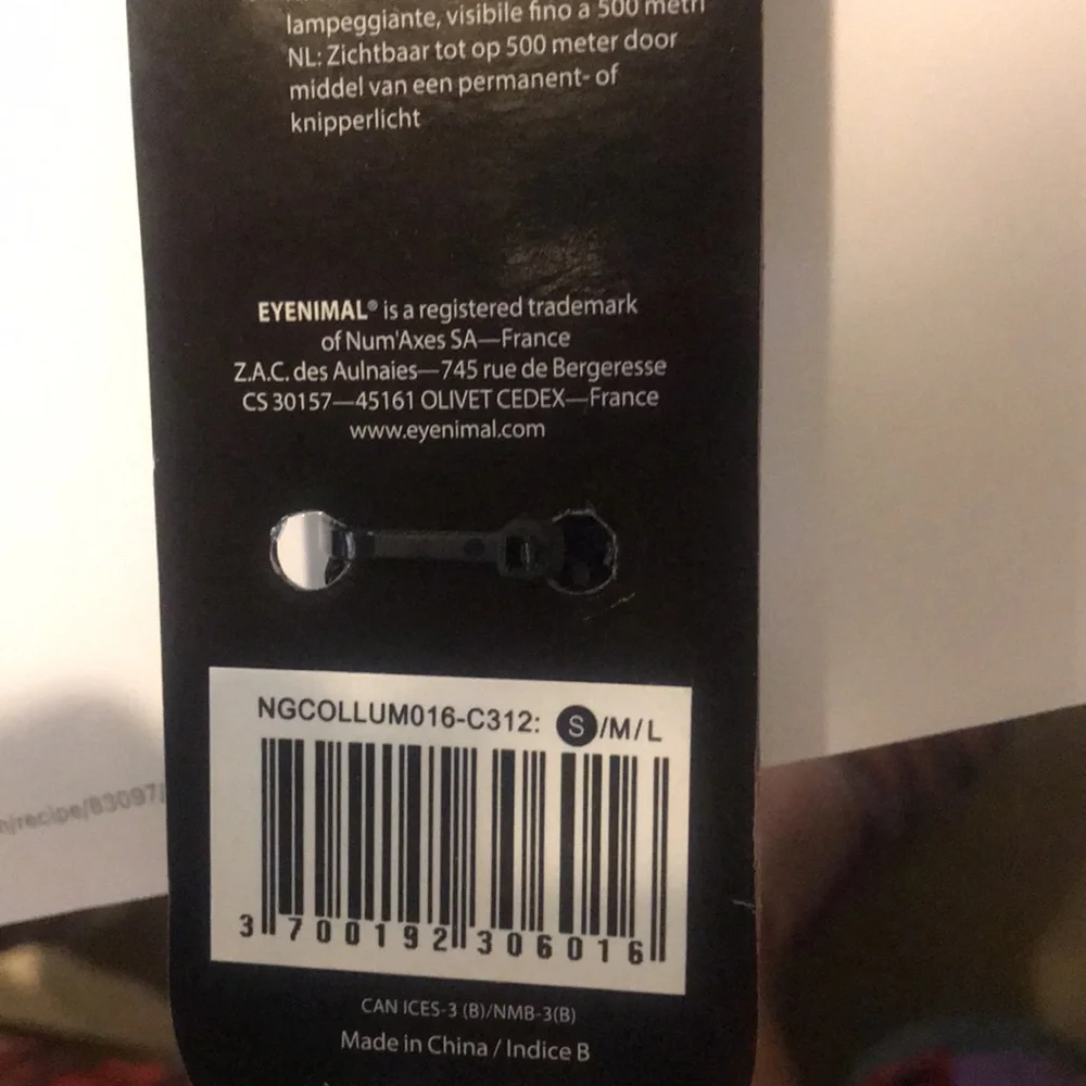 Eyenimal Light Dog Collar USB Rechargable
